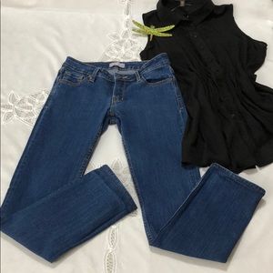 GIORNO Mimosa Stretch Skinny 5 Pocket Jeans Sz 27